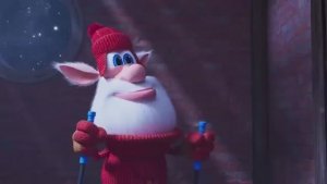 Буба Зима без тормозов Весёлые мультики для детей супер истории Бубы