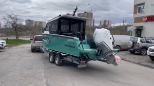 Discovery 650 отправляется в новый город — смотрим, как красавец уезжает!