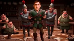 СКАЗКА ПРО ДИКОГО ВЕПРЯ. Видео от ИИ.