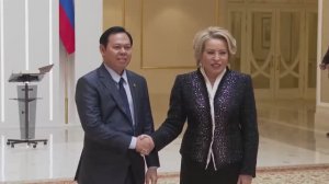 Валентина Матвиенко с Председателем Совета представителей регионов Индонезии, 28 апреля 2026 года