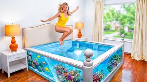 АКВАРИУМ ИНФО | Я превратила свою кровать в аквариум