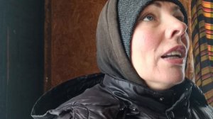 Спасаю кота. В апреле внезапно наступила зима😳❄
