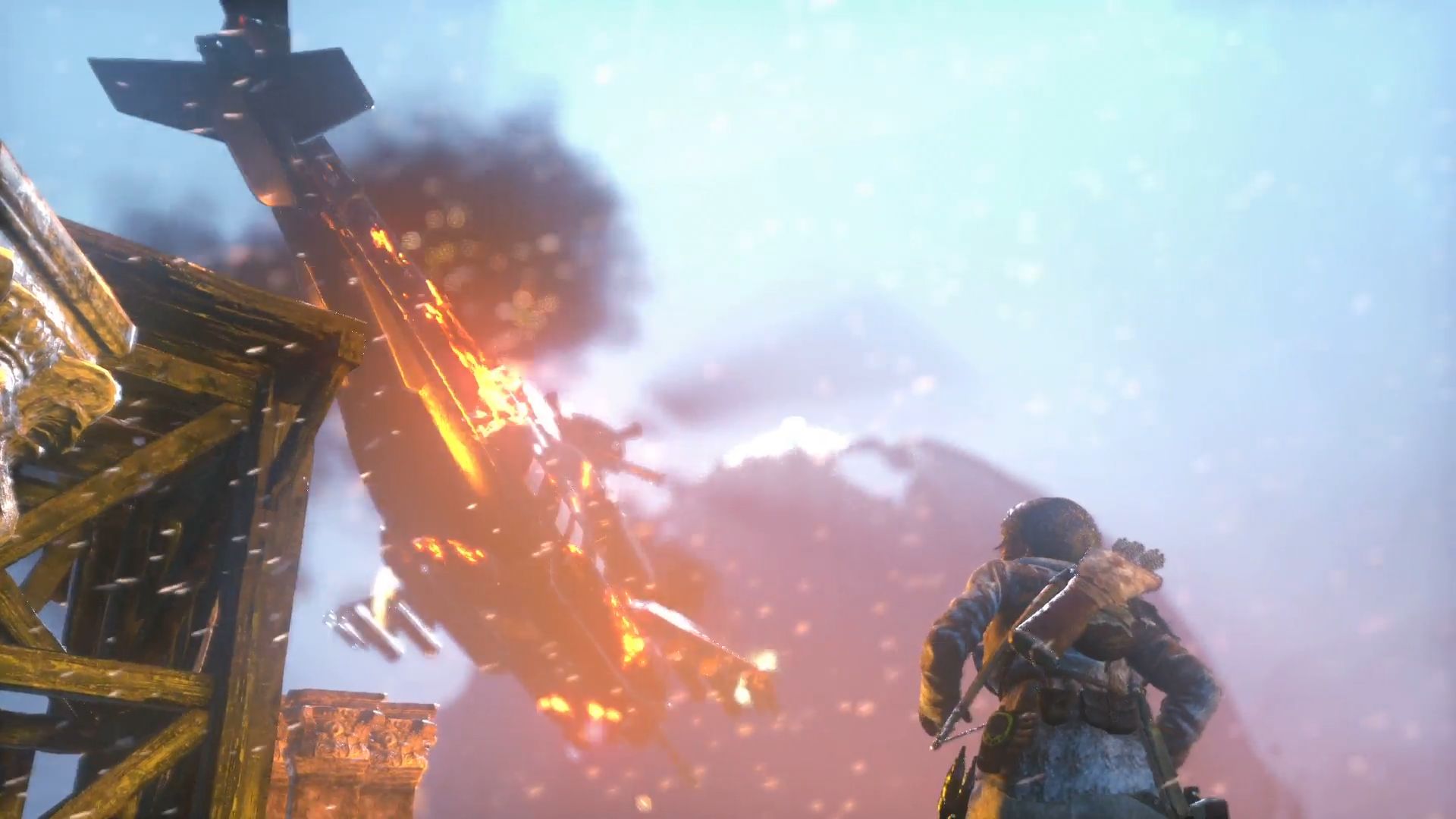 Вертолёт в Rise of the Tomb Raider