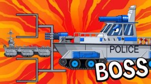 Hybrid Kv-44 vs Monster Truck  World of tanks The monster factory ! Мультики про танки