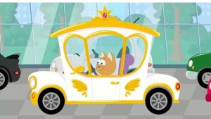 Котенок Котэ — Сборник песенок и мультиков про машинки 🚗🎶