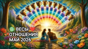 ♎ ВЕСЫ ❤️ ОТНОШЕНИЯ МАЙ 2026