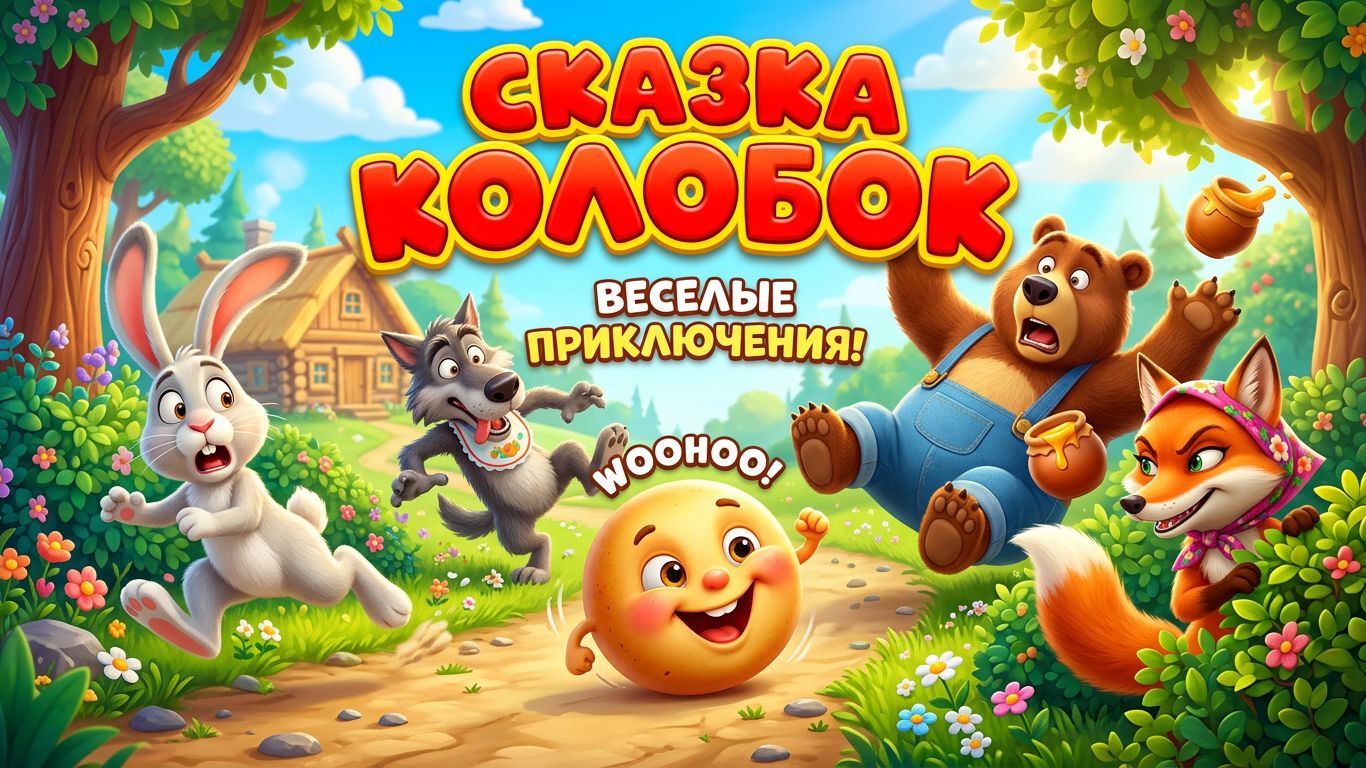 сказка колобок