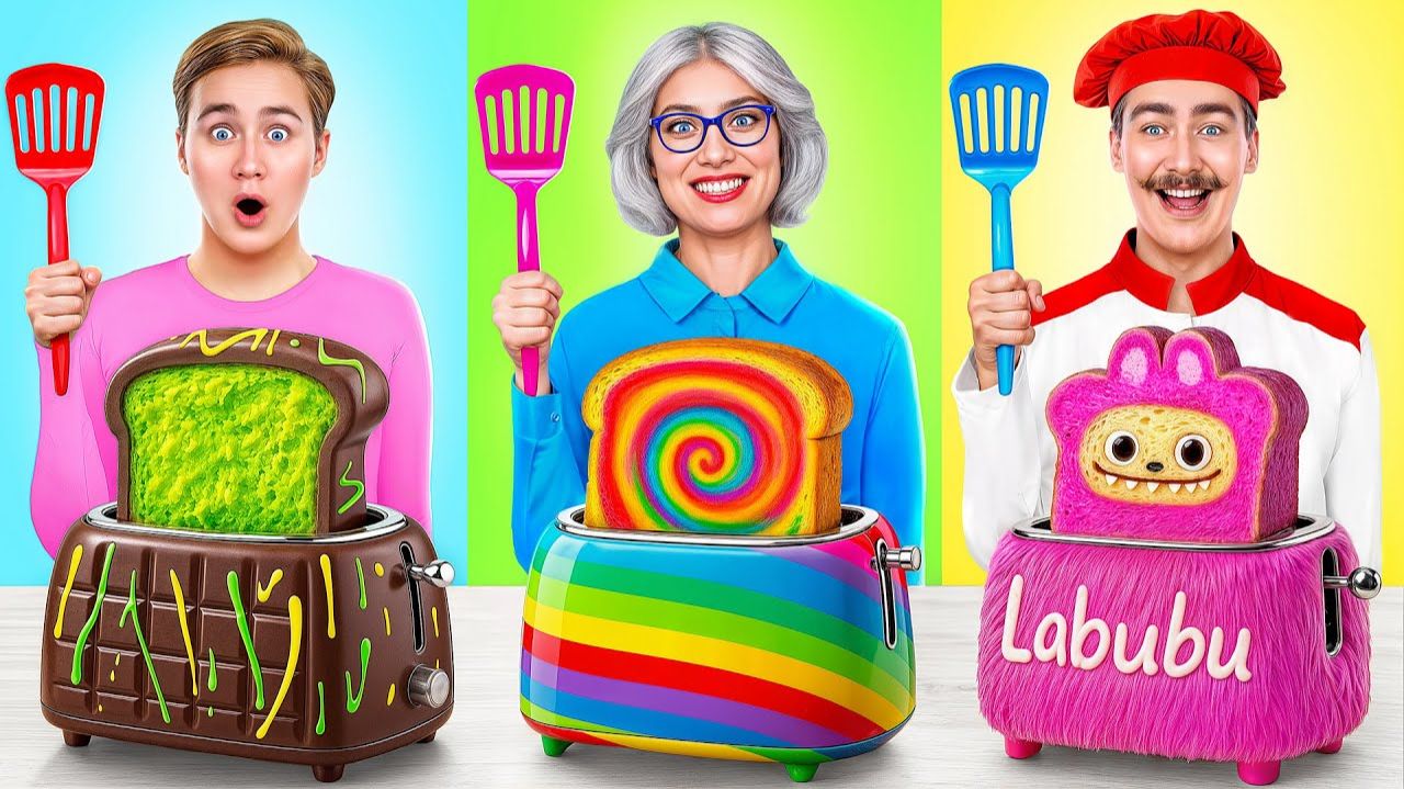 Кулинарный Челлендж Я против Бабушки  Фантастическая Кулинарная Битва