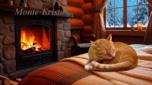 АСМР: Зимний сон под мурчание 😴💤
Кот, камин и полная гармония 🧘♂️🐱
Шепот углей, песня кота 🪵🎶
