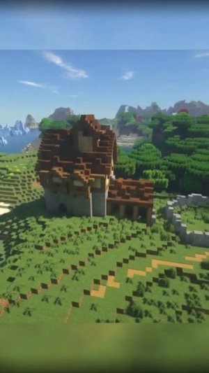 Minecraft Medieval Inn #shorts