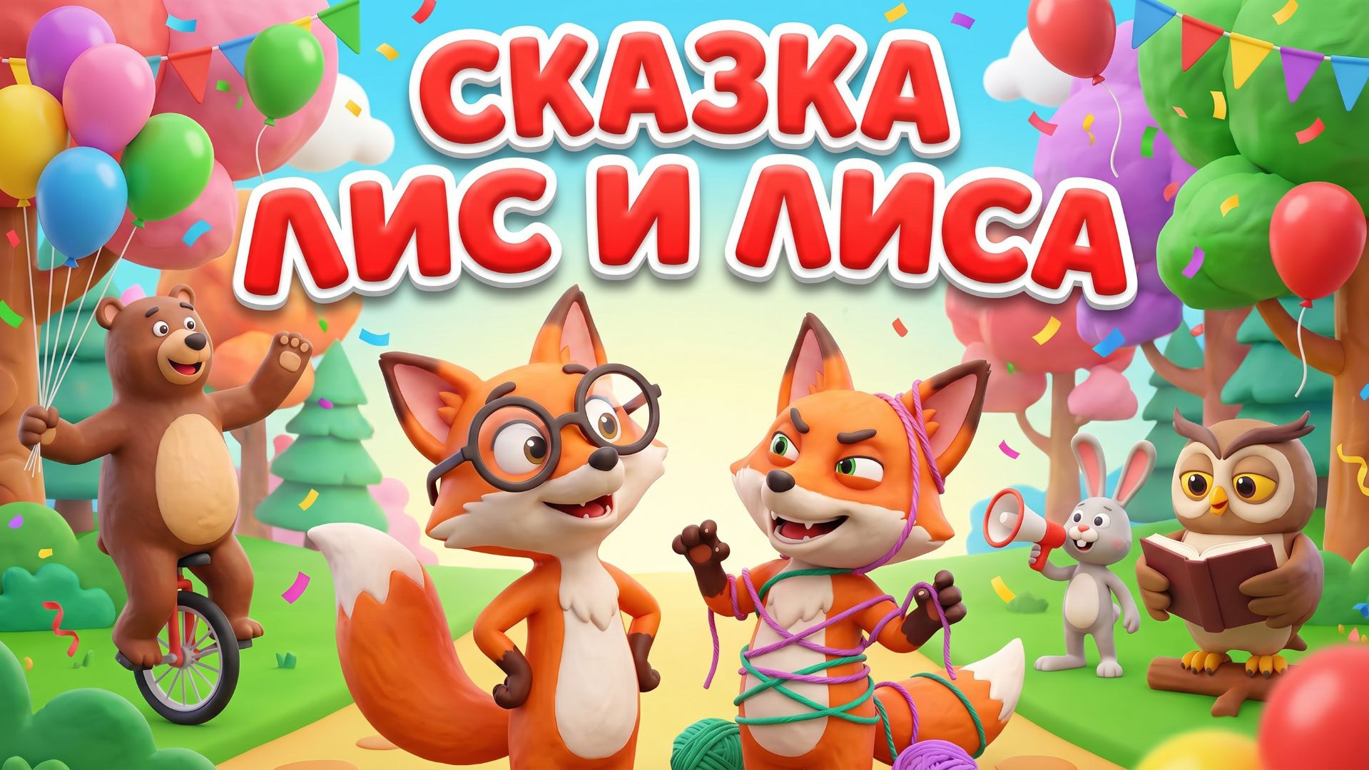 сказка лис и лиса