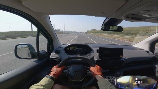 PEUGEOT RIFTER 1.5 Blue Hdi 2024 года — тест-драйв от первого лица I 4K