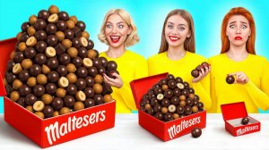 Большая, Средняя или Маленькая Тарелка Челлендж # Вкусные Кулинарные Хитрости Bubba DO Challenge