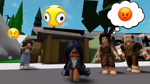 ROBLOX СЕМЬЯ БЕЗДОМНЫХ ПОХИТИЛА МЕНЯВ БРУКХЕЙВЕН РПВ РОБЛОКС