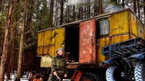 ПРИВЁЗ ПЕЧЬ ДЛЯ ИЗБЫ. НОВЫЙ ПОМЩНИК В ТАЙГЕ. ТАКОГО ОТКРЫТИЯ У МЕНЯ ЕЩЁ НЕ БЫЛО!