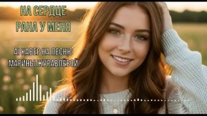 На сердце рана у меня.  Кавер на песню Марины Журавлёвой