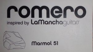 Гитара Romero By LaMancha Marmol 51 - Жу-Жу  ( Ленинград -  Глюк’оza, ST )