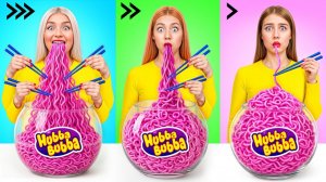 Быстрая Средняя или Медленная Скорость Еды Челлендж # Смешные Рецепты с Едой от Bubba DO Challenge