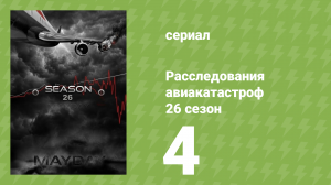 Расследования авиакатастроф 26 сезон 4 серия (документальный сериал, 2026)
