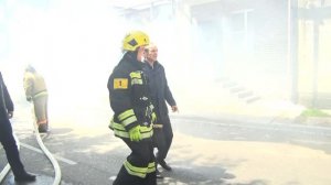 Вениамин Кондратьев показал пожар НПЗ в Туапсе после атаки БПЛА