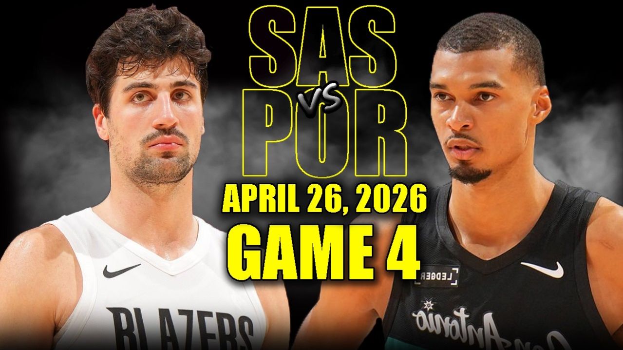 27.04.2026 | ОБЗОР МАТЧА | 1/8 Финала | Портленд Трэйл Блэйзерс - Сан-Антонио Спёрс | Highlights