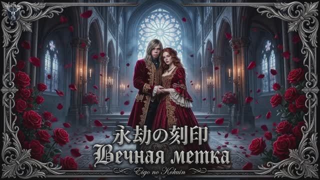 Аристократический Gothic Visual Kei. на японском песня (永劫の刻印)