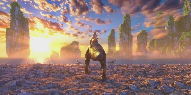 Приключения динозавра. Мультики для детей