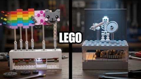 Я собрал ГЕНИАЛЬНЫЕ механизмы из кубиков ЛЕГО