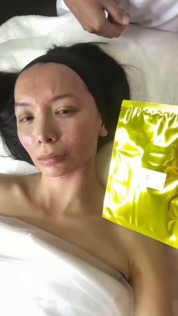 Тестируем новую маску LADOLEAY Восстановление кожи после процедуры биоревитализация с применением пр