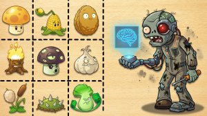 Plants vs.Zombies Hybrid Mod Растения против Зомби-2 мод Зомби против растений Выигрываем каждый бой