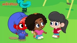 Красочная вечеринка!   Морфл и волшебные   питомцымультики для детей