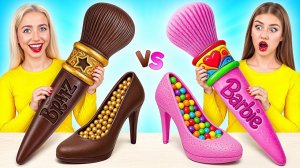 Жевательная Резинка vs Шоколадная Еда Челлендж # Смешные Cитуации от Bubba DO Challenge