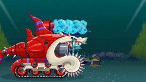 The executioner of monsters. We must unite! Ameria Monster Truck Missile   Cartoons about tanks