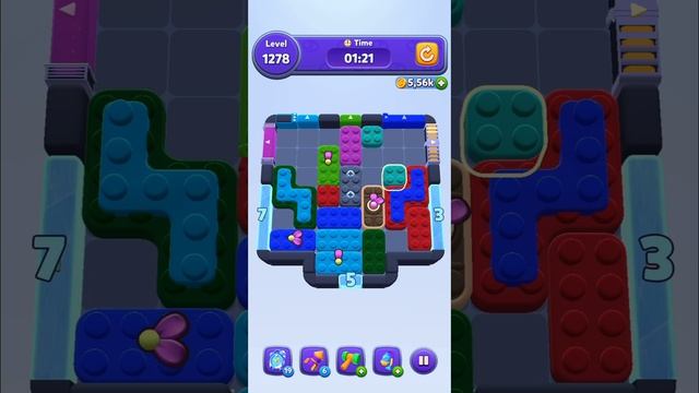 Color Block Jam 1278 Уровень