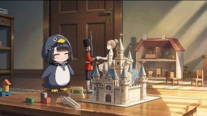 Игрушечный оловянный солдатик и бумажная балерина - приключение маленького пингвина в сказочном мире