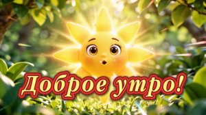 Доброе утро! Песня и пожелания доброго утра
