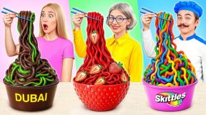 Кулинарный Челлендж# Я против Бабушки # Сумасшедшие Лайфхаки и Рецепты Bubba DO Challenge