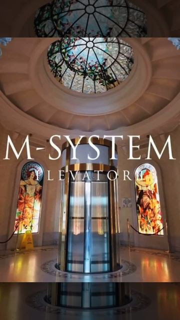 Золотой панорамный лифт от «М‑Систем» в сериале «Няня Оксана»