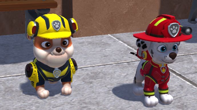 Щенячий патруль. Город приключений. Маршал и Крепыш пожарные. Для детей. ч 10
