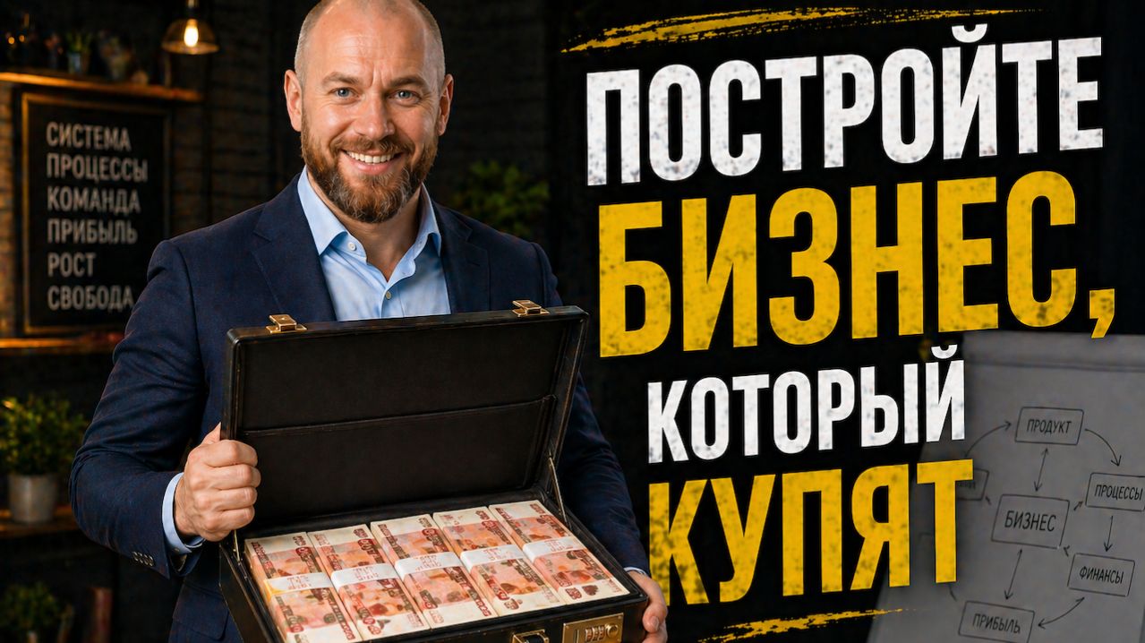 Как построить бизнес который хотят купить?