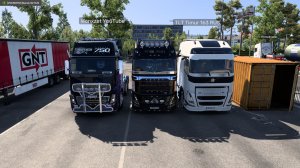 Euro Truck Simulator 2 Конвой со стримером на YouTube leonxzet 11