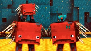 Жизнь Бродяжки и деревенского жителя 2. Майнкрафт Мультик