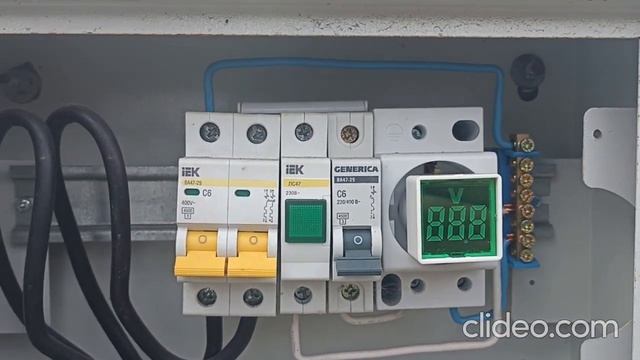 Появился автоматический выключатель для автоматики ворот,  Набираем запас воды на Участке для полива