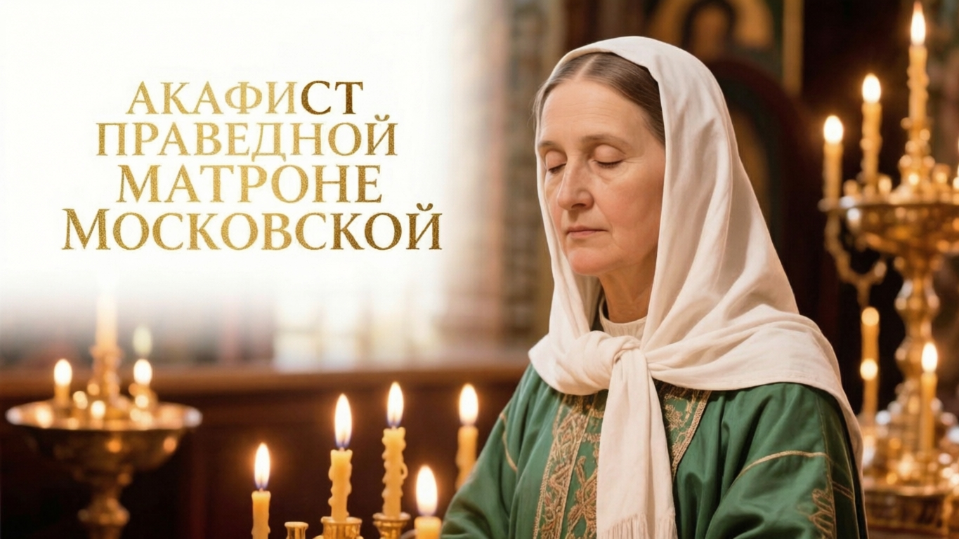 Акафист Праведной Матроне Московской☦️ Обращение о помощи🙏