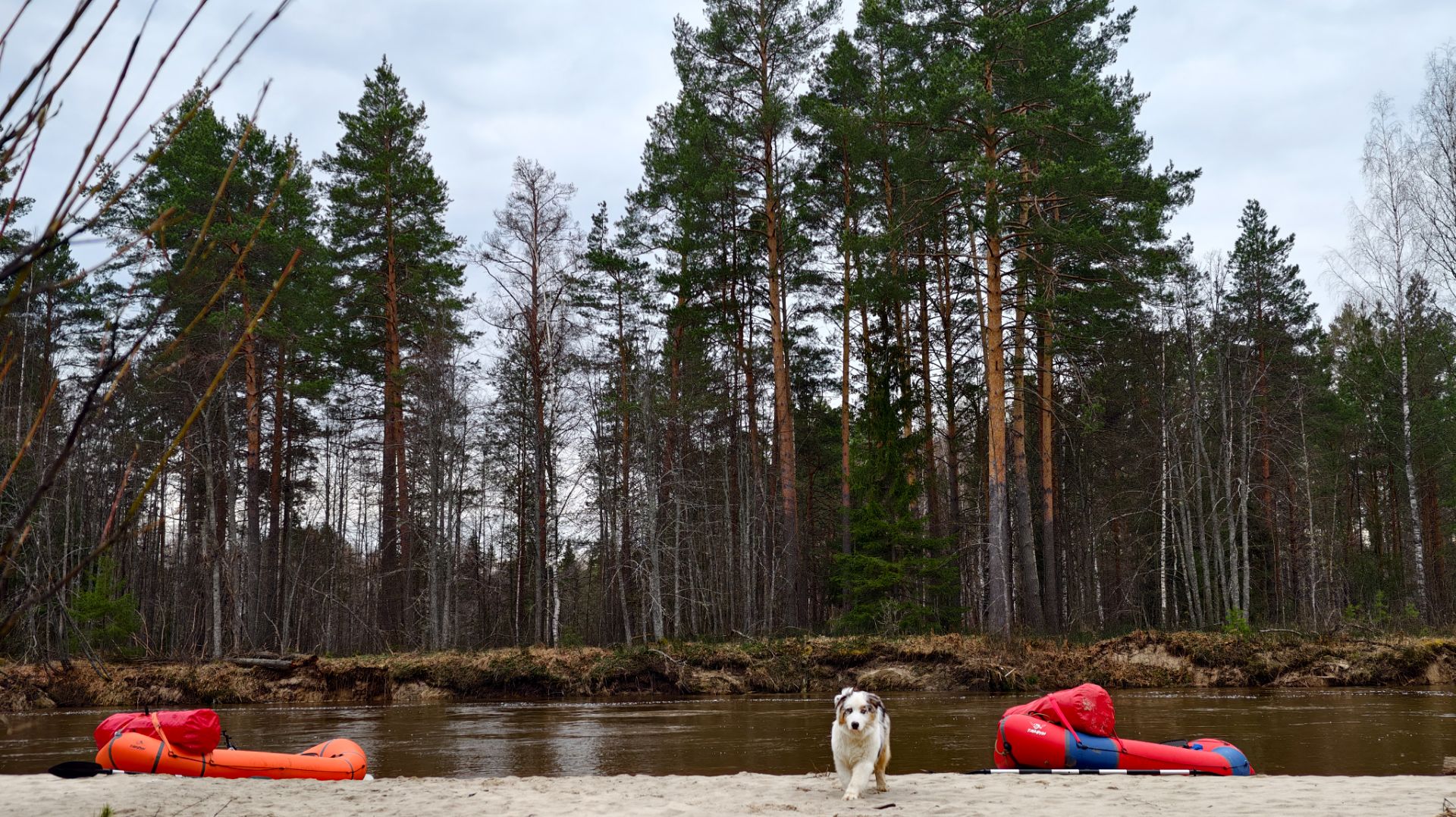 Малый Кундыш на пакрафтах, тишина марийской тайги