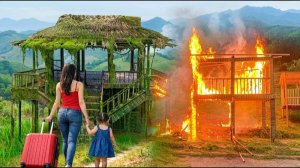 Девушка в одиночку восстанавливает сгоревший дом и начинает новую жизнь. Бушкрафт