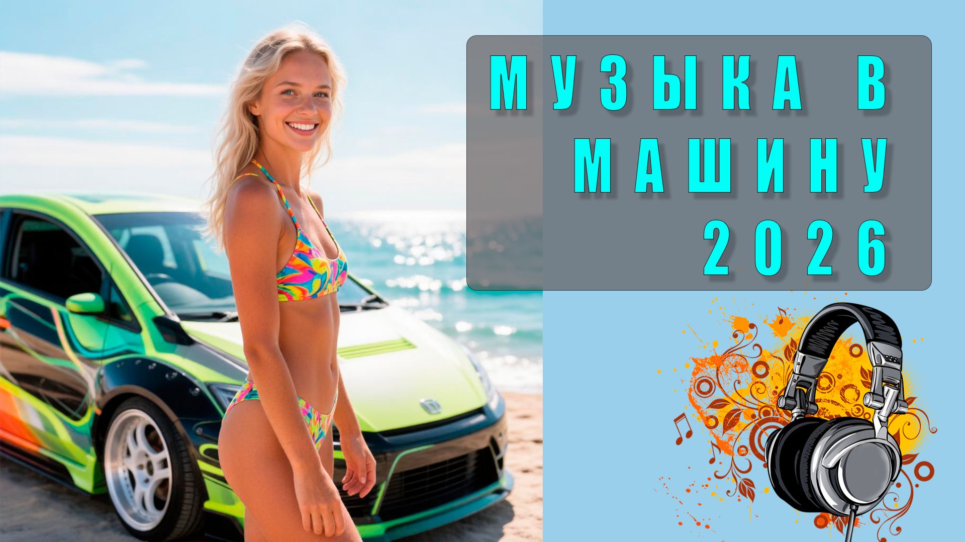  Музыка в машину без рекламы  только драйв и любимые треки! 