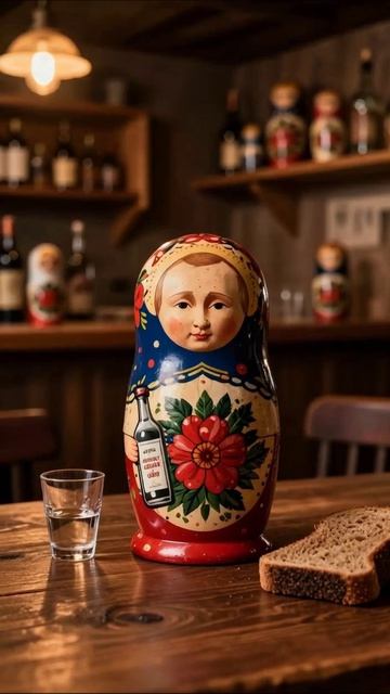Печальные истории матрешек: забытие и одиночество #матрешка #одиночество #печаль