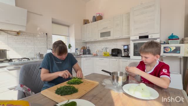 Дети дома, света нет,а я готовлю окрошку! Обычный день нашей семьи. ИЗ ГОРОДА В ДЕРЕВНЮ ПЕРЕЗАГРУЗКА