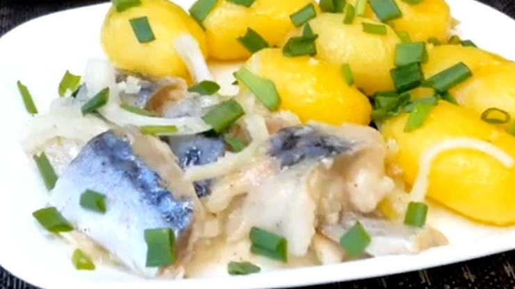 Маринованная скумбрия Быстрый и вкусный рецепт Простые рецепты Видео рецепты